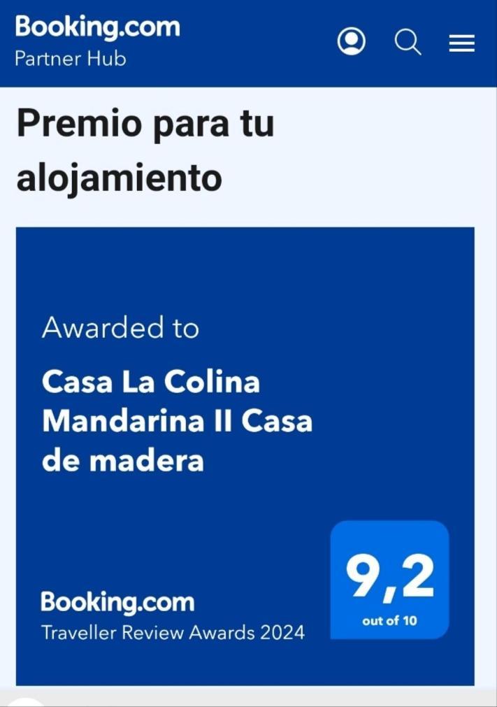 Tahal Casa La Colina Mandarina II Casa De Maderaヴィラ エクステリア 写真
