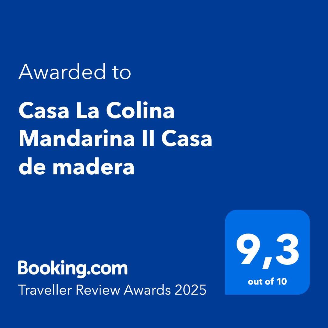 Tahal Casa La Colina Mandarina II Casa De Maderaヴィラ エクステリア 写真
